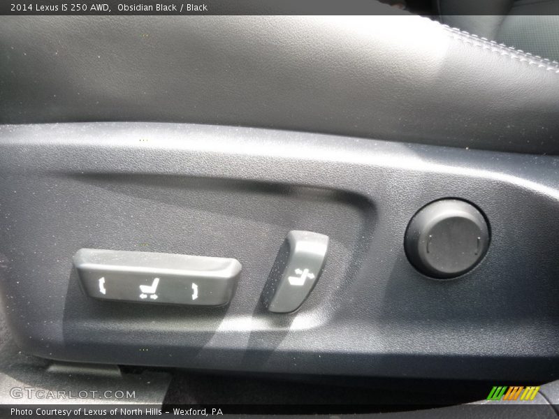 Obsidian Black / Black 2014 Lexus IS 250 AWD