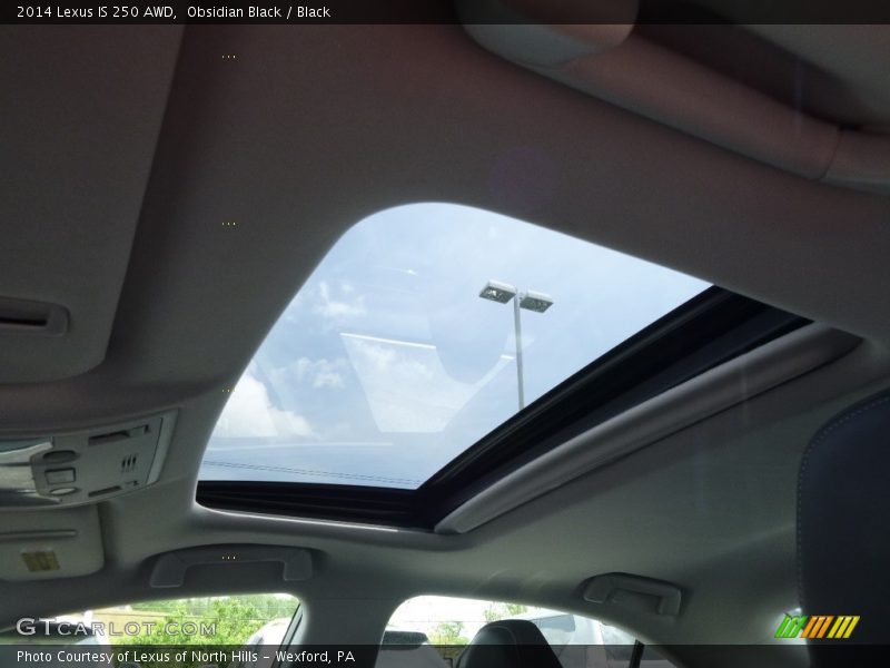 Obsidian Black / Black 2014 Lexus IS 250 AWD