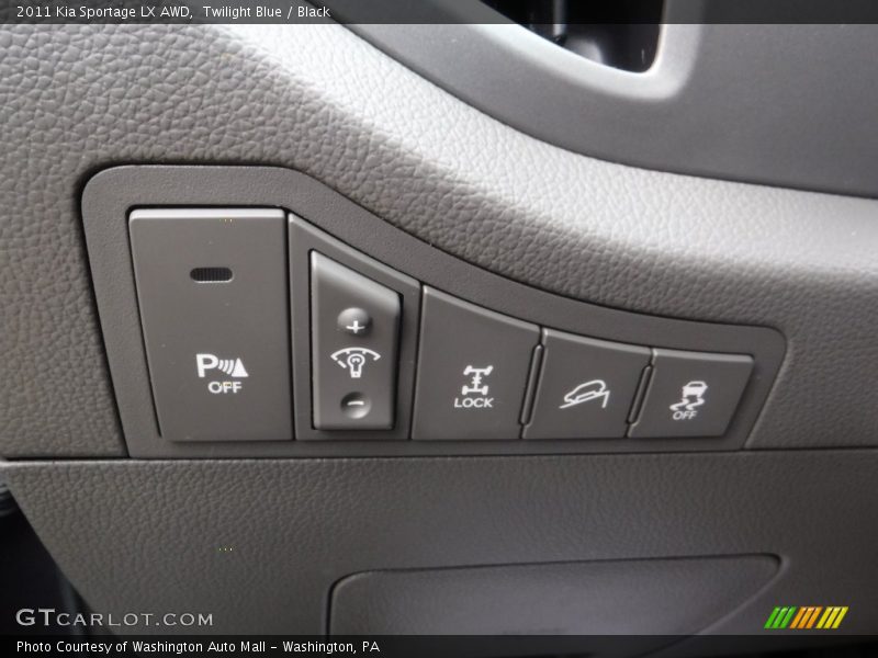 Twilight Blue / Black 2011 Kia Sportage LX AWD