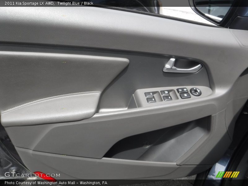 Twilight Blue / Black 2011 Kia Sportage LX AWD