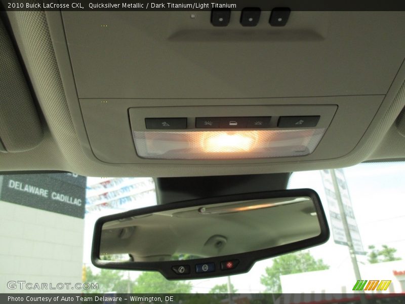 Quicksilver Metallic / Dark Titanium/Light Titanium 2010 Buick LaCrosse CXL