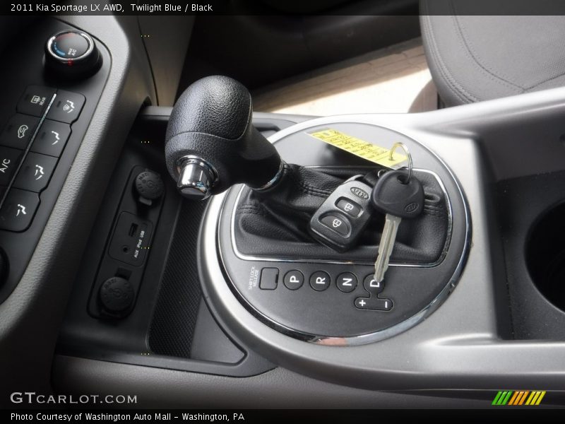 Twilight Blue / Black 2011 Kia Sportage LX AWD