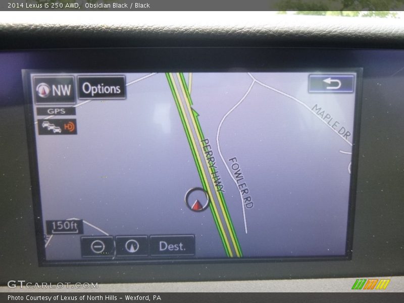 Obsidian Black / Black 2014 Lexus IS 250 AWD