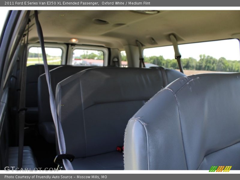 Oxford White / Medium Flint 2011 Ford E Series Van E350 XL Extended Passenger