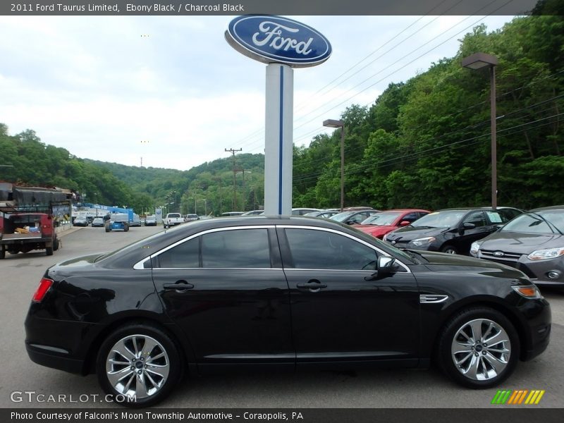 Ebony Black / Charcoal Black 2011 Ford Taurus Limited