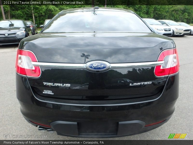 Ebony Black / Charcoal Black 2011 Ford Taurus Limited
