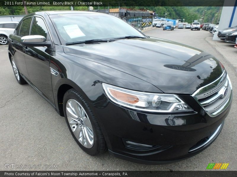 Ebony Black / Charcoal Black 2011 Ford Taurus Limited