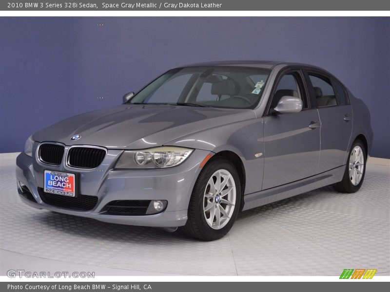 Space Gray Metallic / Gray Dakota Leather 2010 BMW 3 Series 328i Sedan