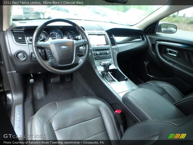 Ebony Black / Charcoal Black 2011 Ford Taurus Limited