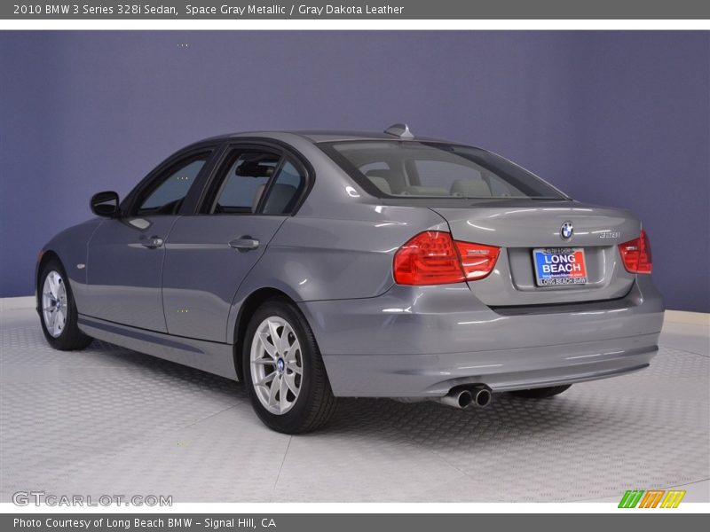 Space Gray Metallic / Gray Dakota Leather 2010 BMW 3 Series 328i Sedan