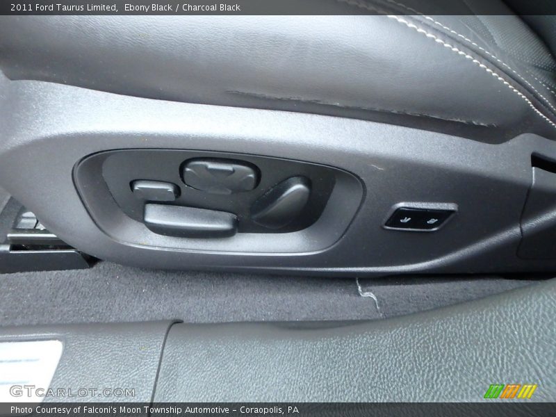 Ebony Black / Charcoal Black 2011 Ford Taurus Limited