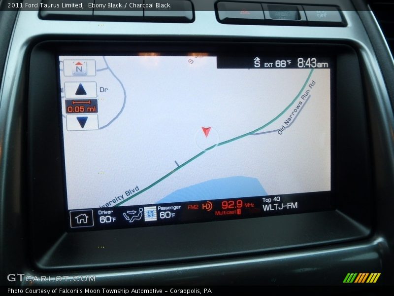 Ebony Black / Charcoal Black 2011 Ford Taurus Limited