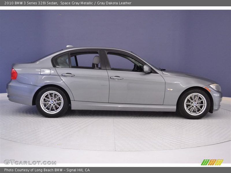 Space Gray Metallic / Gray Dakota Leather 2010 BMW 3 Series 328i Sedan