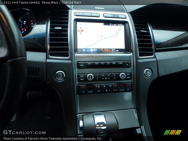 Ebony Black / Charcoal Black 2011 Ford Taurus Limited