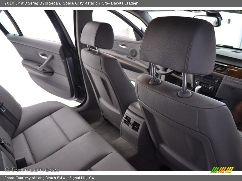 Space Gray Metallic / Gray Dakota Leather 2010 BMW 3 Series 328i Sedan