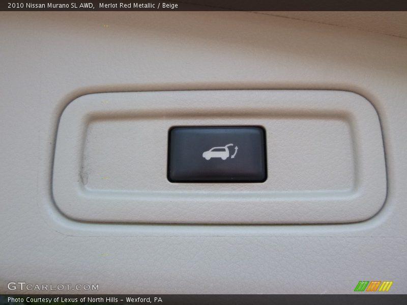 Merlot Red Metallic / Beige 2010 Nissan Murano SL AWD