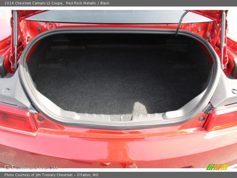 Red Rock Metallic / Black 2014 Chevrolet Camaro LS Coupe