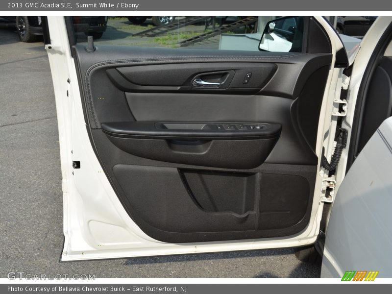 Summit White / Ebony 2013 GMC Acadia SLE