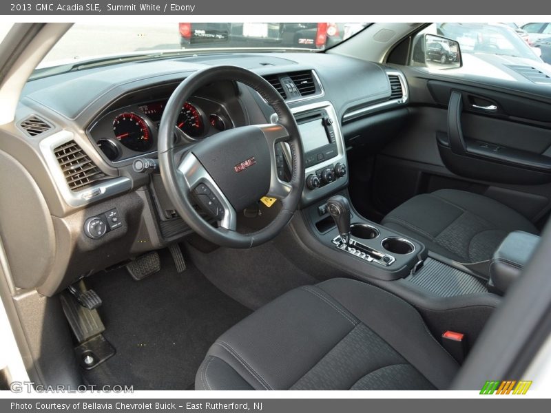 Summit White / Ebony 2013 GMC Acadia SLE