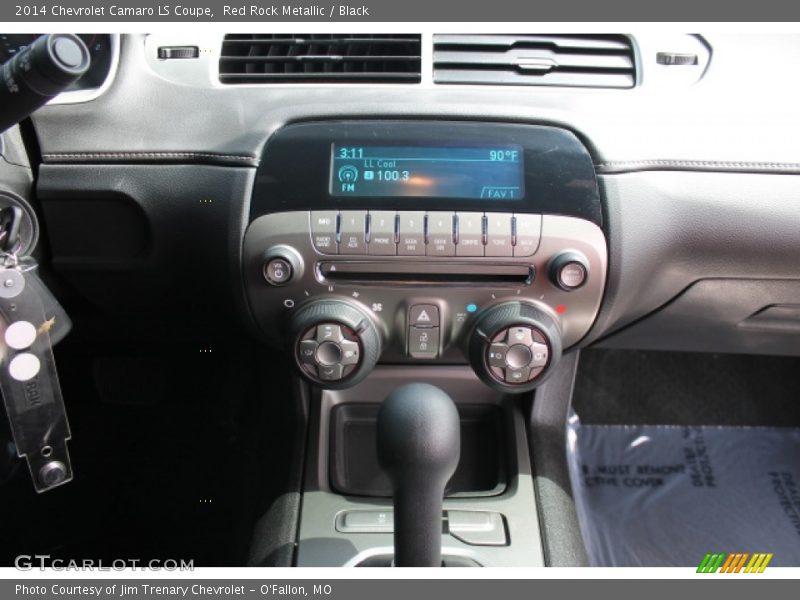 Red Rock Metallic / Black 2014 Chevrolet Camaro LS Coupe
