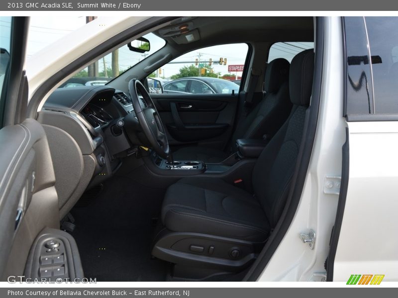 Summit White / Ebony 2013 GMC Acadia SLE