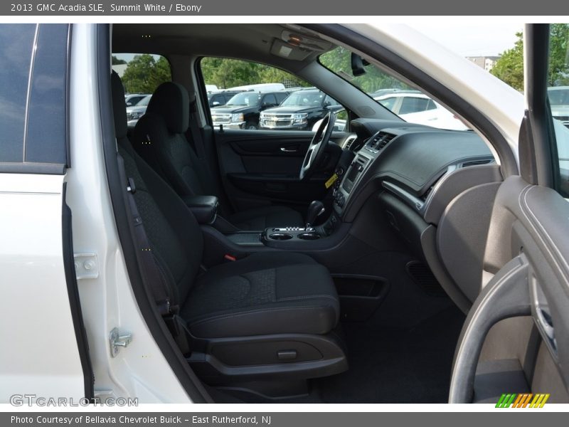 Summit White / Ebony 2013 GMC Acadia SLE