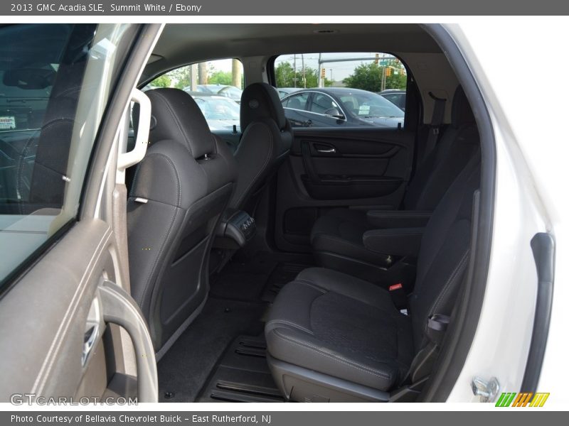 Summit White / Ebony 2013 GMC Acadia SLE