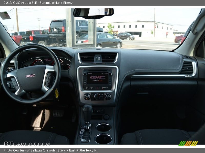 Summit White / Ebony 2013 GMC Acadia SLE