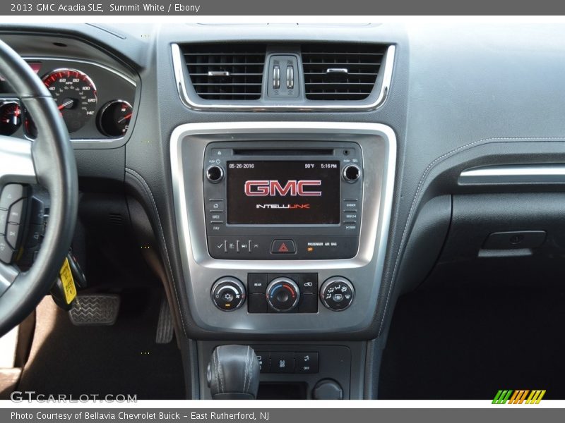 Summit White / Ebony 2013 GMC Acadia SLE