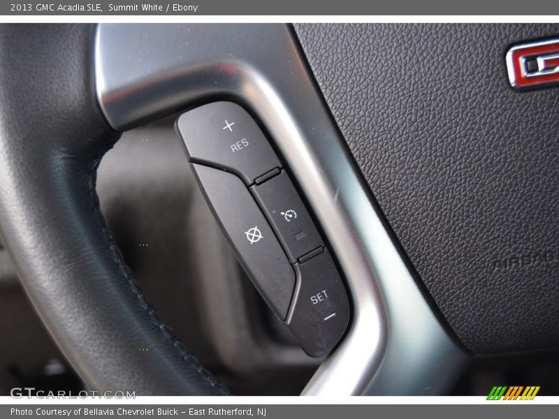 Summit White / Ebony 2013 GMC Acadia SLE
