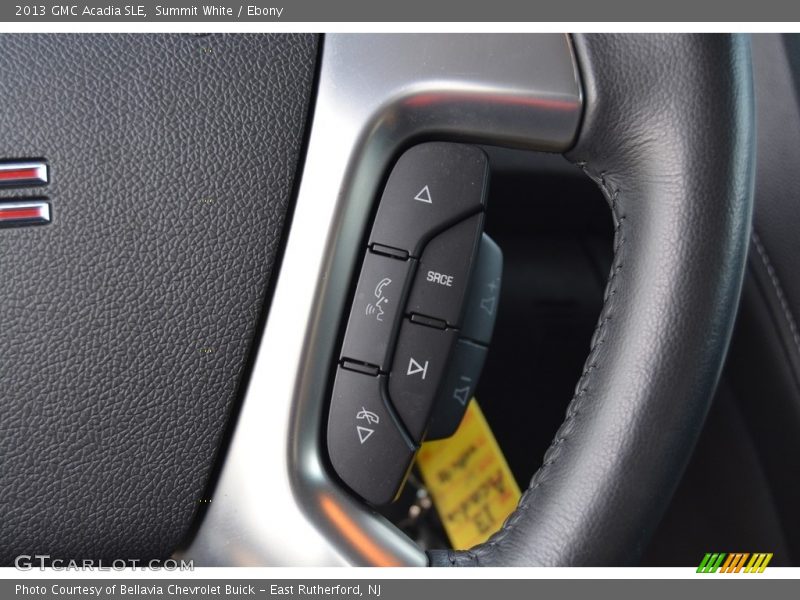 Summit White / Ebony 2013 GMC Acadia SLE