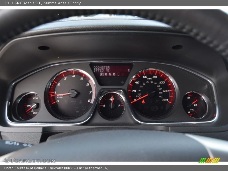Summit White / Ebony 2013 GMC Acadia SLE