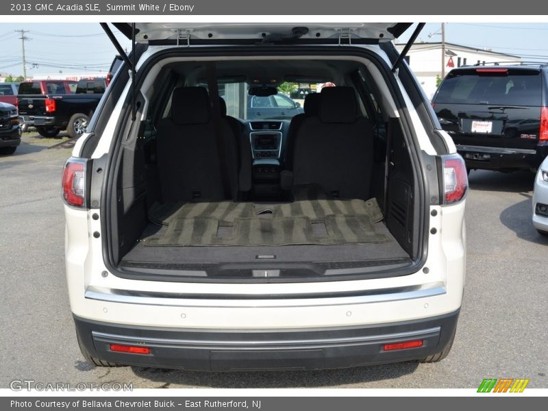 Summit White / Ebony 2013 GMC Acadia SLE