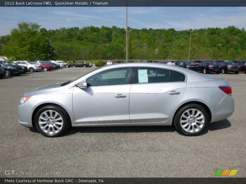 Quicksilver Metallic / Titanium 2013 Buick LaCrosse FWD