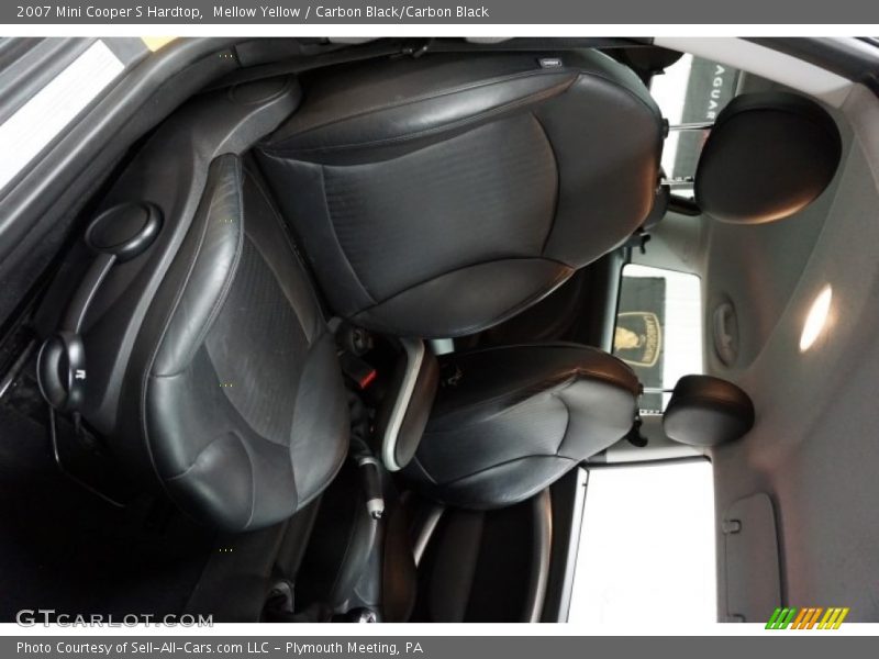 Mellow Yellow / Carbon Black/Carbon Black 2007 Mini Cooper S Hardtop