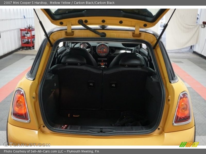 Mellow Yellow / Carbon Black/Carbon Black 2007 Mini Cooper S Hardtop