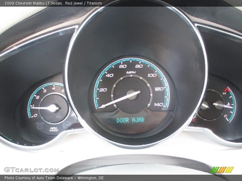 Red Jewel / Titanium 2009 Chevrolet Malibu LT Sedan
