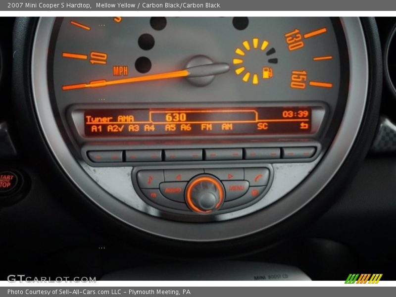 Mellow Yellow / Carbon Black/Carbon Black 2007 Mini Cooper S Hardtop
