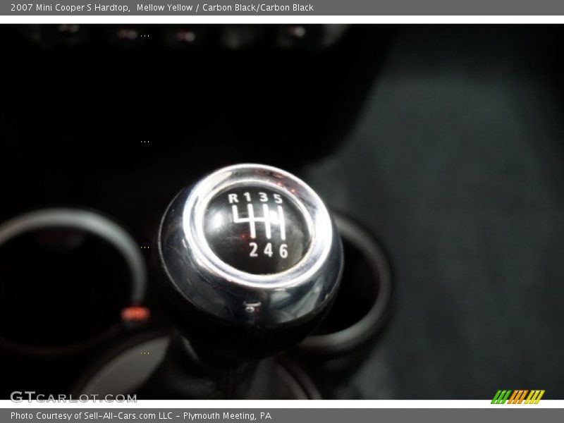 Mellow Yellow / Carbon Black/Carbon Black 2007 Mini Cooper S Hardtop