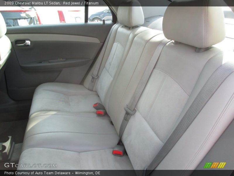 Red Jewel / Titanium 2009 Chevrolet Malibu LT Sedan