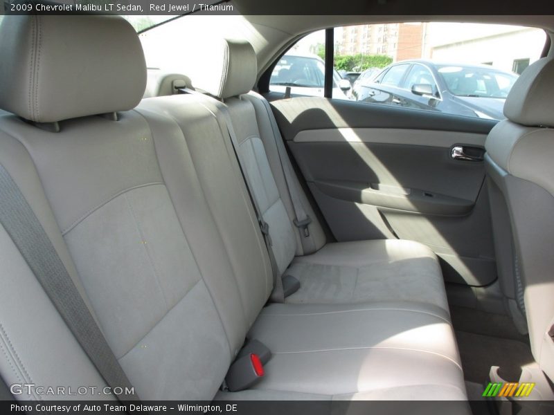 Red Jewel / Titanium 2009 Chevrolet Malibu LT Sedan
