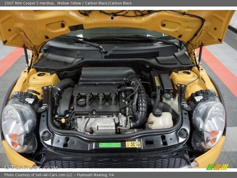 Mellow Yellow / Carbon Black/Carbon Black 2007 Mini Cooper S Hardtop