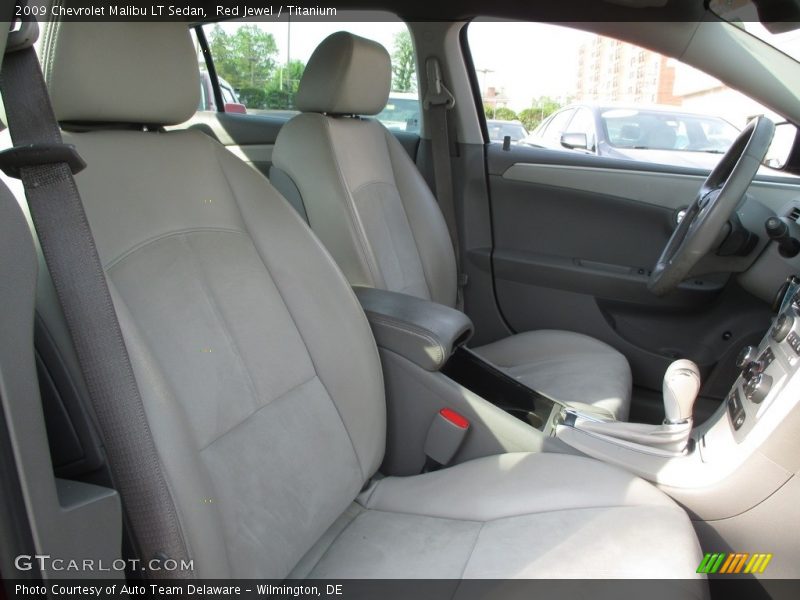 Red Jewel / Titanium 2009 Chevrolet Malibu LT Sedan