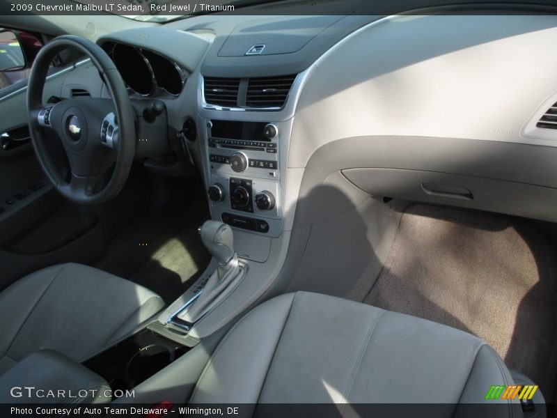 Red Jewel / Titanium 2009 Chevrolet Malibu LT Sedan