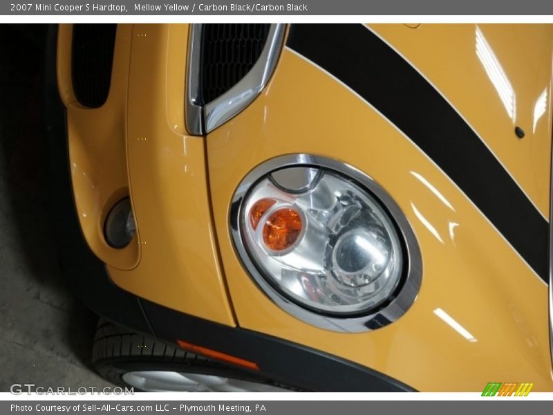 Mellow Yellow / Carbon Black/Carbon Black 2007 Mini Cooper S Hardtop