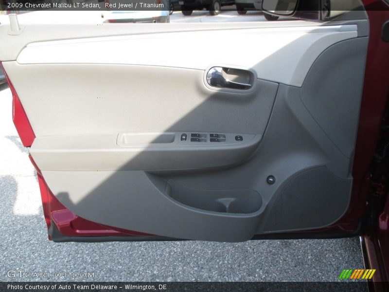 Red Jewel / Titanium 2009 Chevrolet Malibu LT Sedan