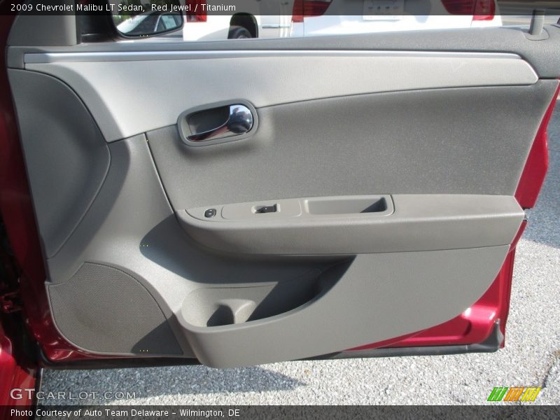 Red Jewel / Titanium 2009 Chevrolet Malibu LT Sedan