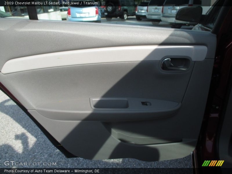 Red Jewel / Titanium 2009 Chevrolet Malibu LT Sedan