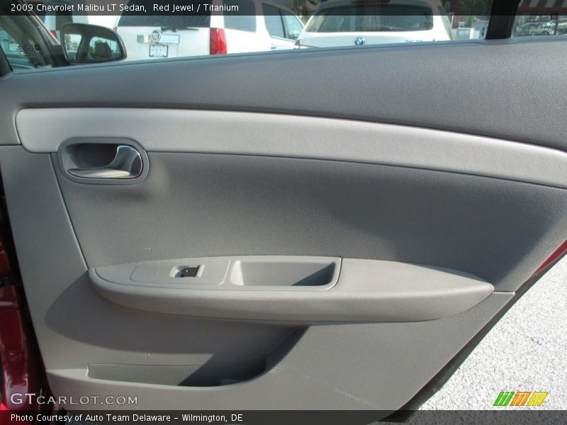 Red Jewel / Titanium 2009 Chevrolet Malibu LT Sedan