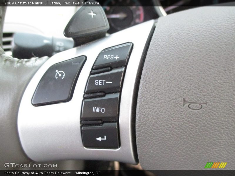Red Jewel / Titanium 2009 Chevrolet Malibu LT Sedan
